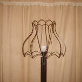 Lampadaire en rotin