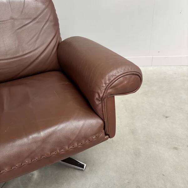 Fauteuil lounge De Sede DS31, Suisse années 1970