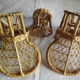 Fauteuil poupée ensemble 3 pieces