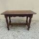 19th century oak coffee table