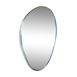 Free form mirror asymmetrical modernist 48x34cm