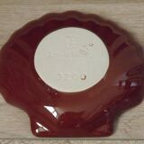 Set of 3 French Vintage Emile Henry Brown Coquille St Jaques Serving Dishes 4680