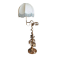 Lampe en fer forgé style 1900