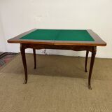 19th century floral marquetry games table