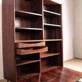 Shelf and bar furniture, Danish, in Rosewood and Brass, Erik Brouer 1960.