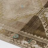 Oushak Brown Handmade Carpet