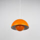Paire de suspensions danoises Flowerpot de Verner Panton, Louis Poulsen, 1968