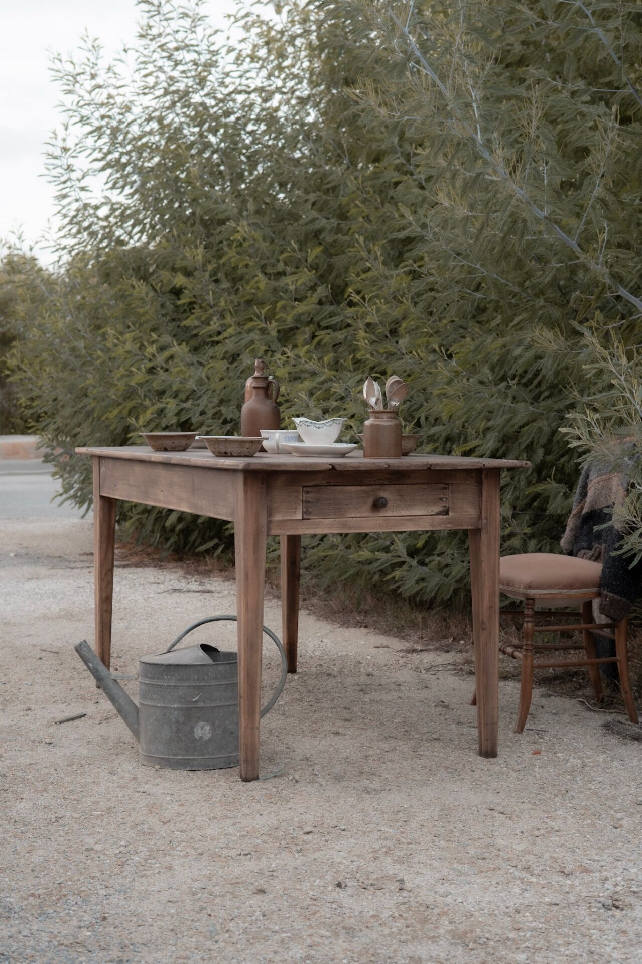 Renovated old farmhouse table