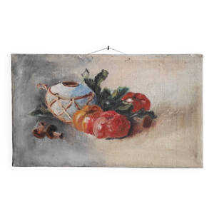 Nature morte vintage - toile