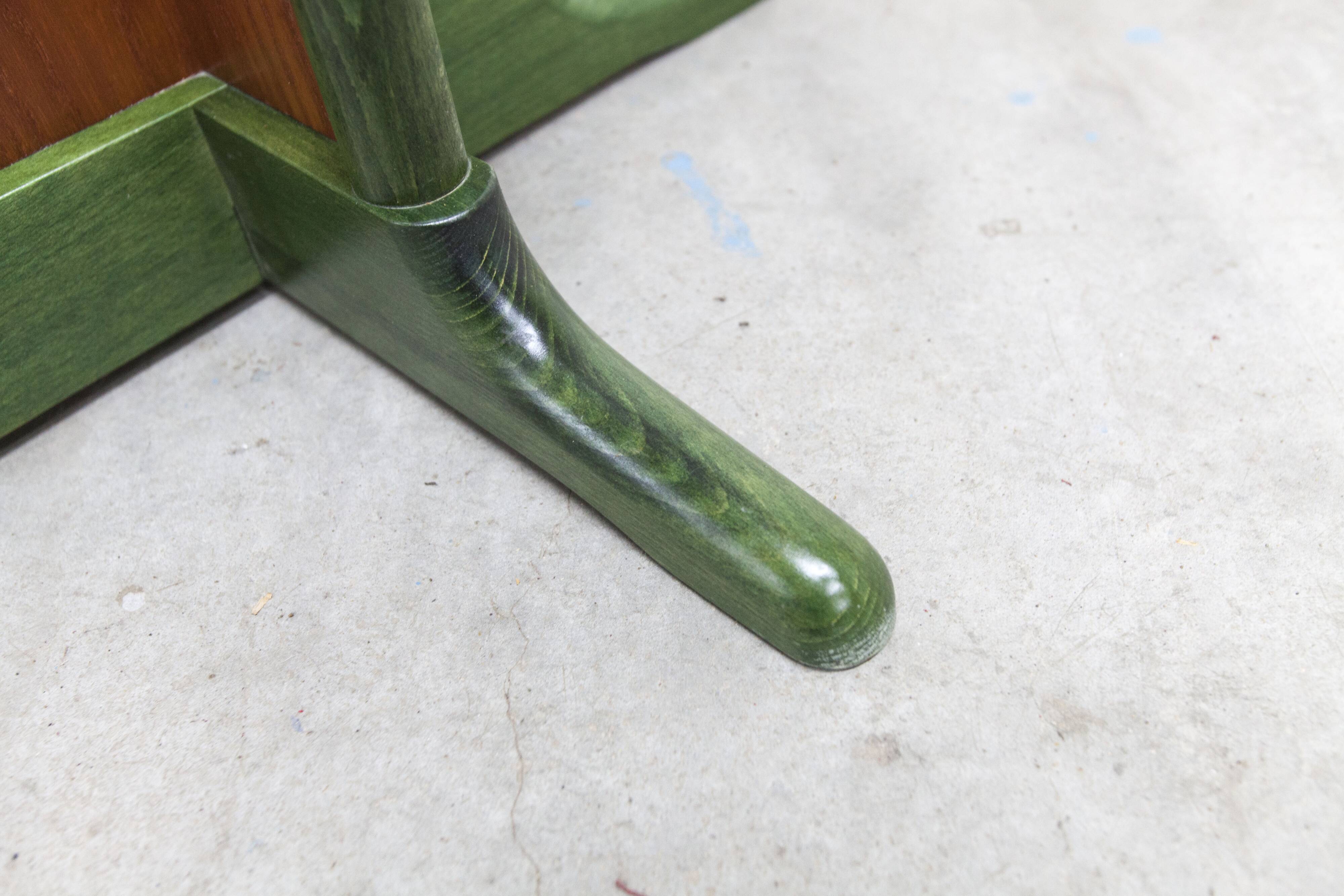 Rare portemanteau perroquet Baumann modèle Dièse 1990