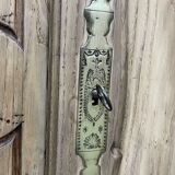 19th century raw chestnut country wardrobe