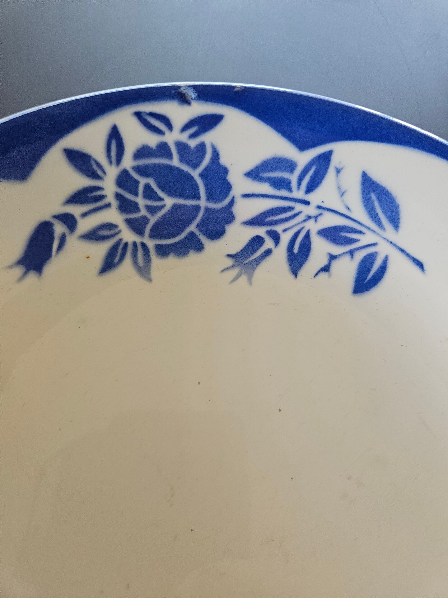 Deep plate Digoin Sarreguemines model Corsica