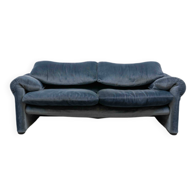 Canapé Maralunga par Vico Magistretti pour Cassina, années 1980.