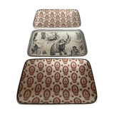 Set of 3 empty pockets- soap holder "LINVOSGES"