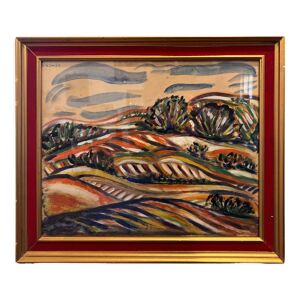 Gouache sur papier dadolphe - marie