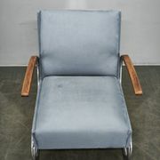 1930s Bauhaus Cantilever Armchair in Thonet S 411 Style, Attributed to Kovo