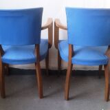 Paire de fauteuils bridge