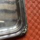 Rectangular silver metal top