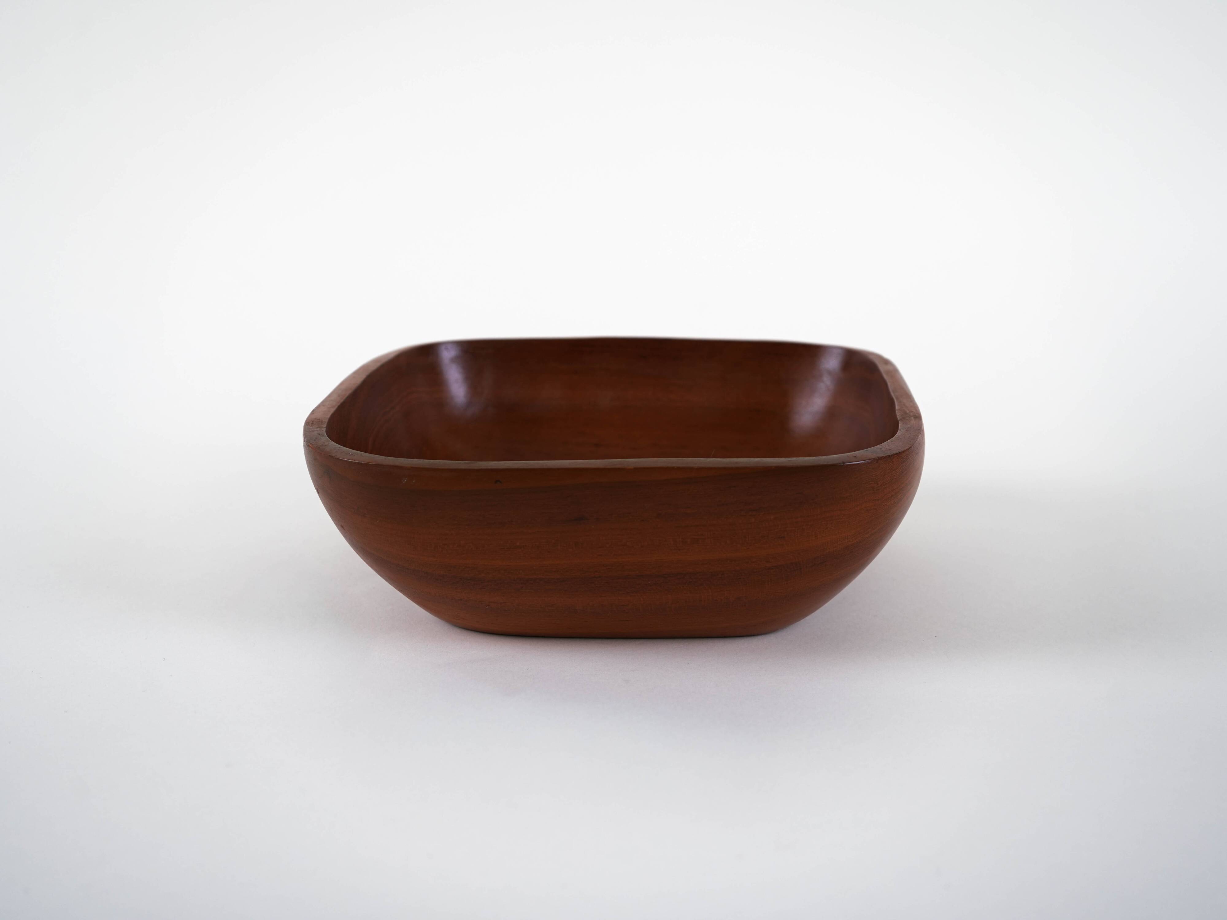 Teak bowl, Danish design, 1960s, made in Denmark