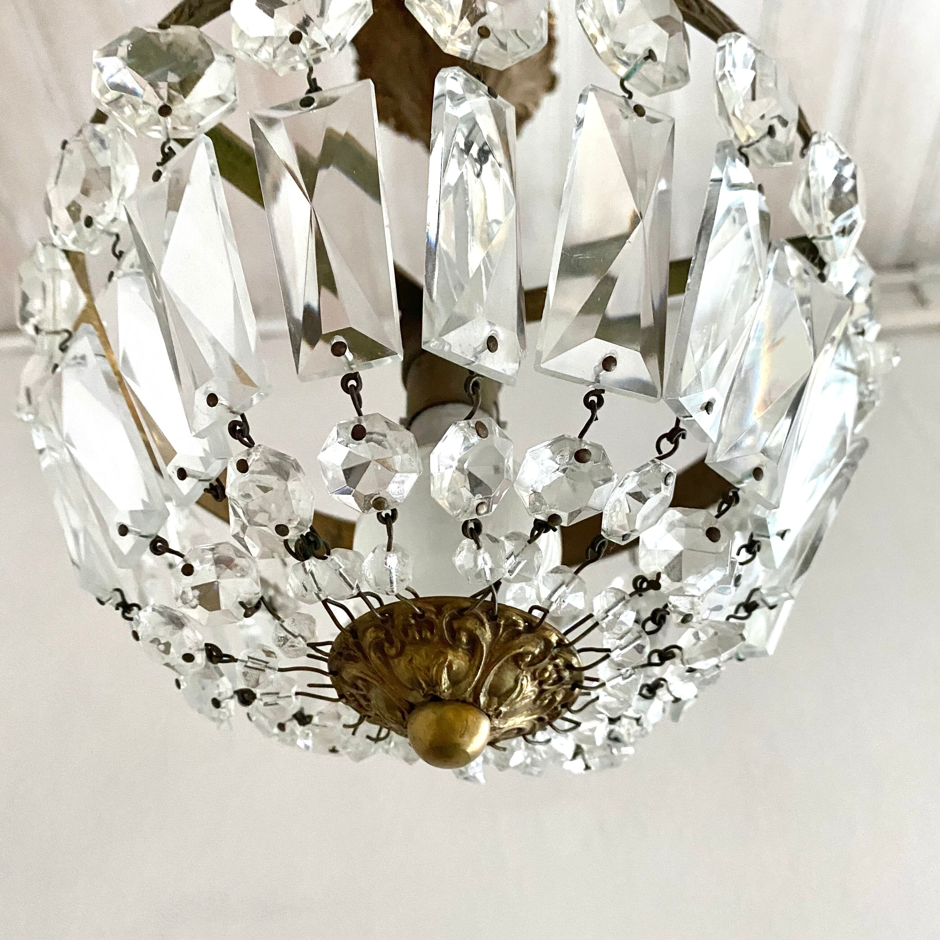 Old tassel ceiling lamp
