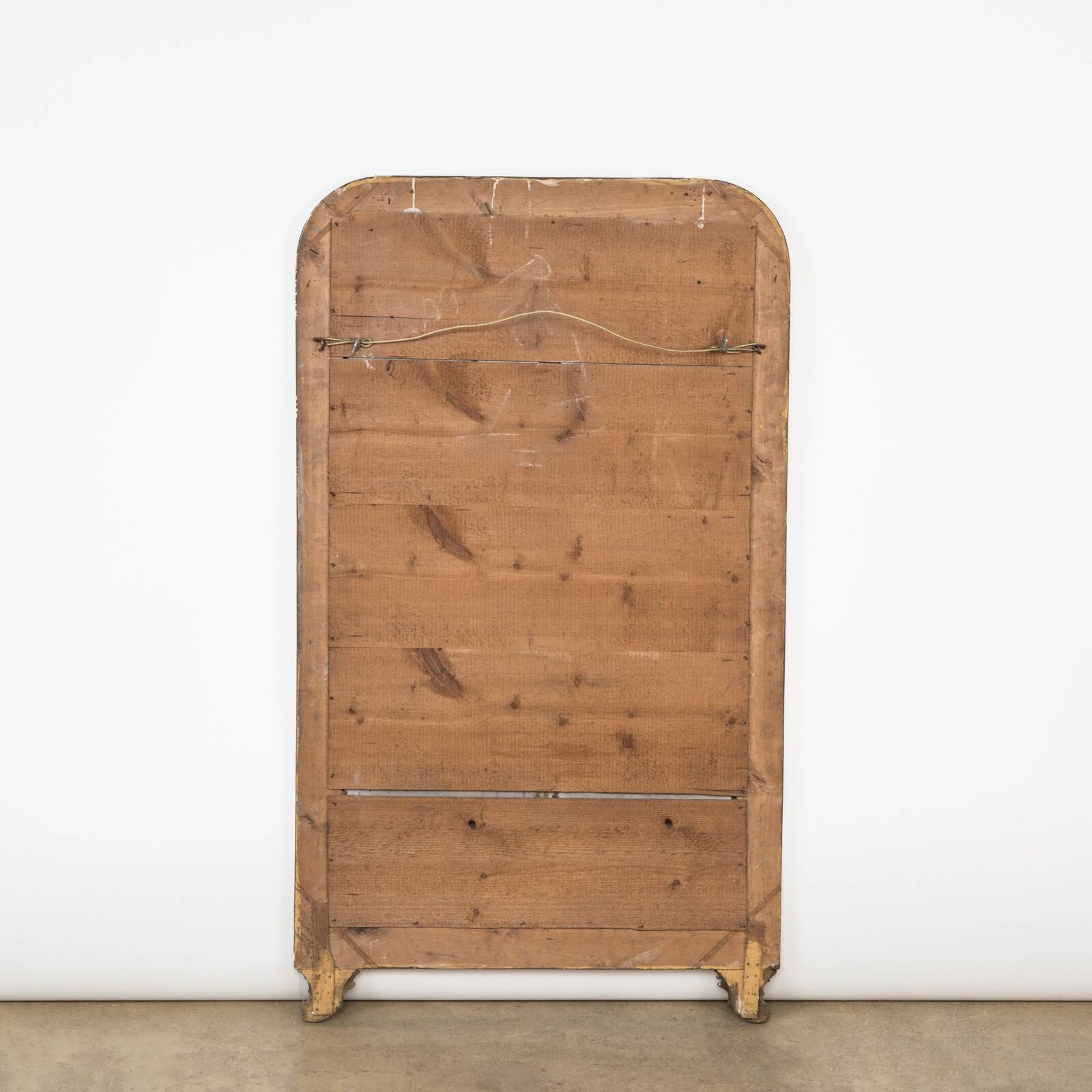 Louis Philippe Mirror with Gilded Legs