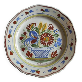 Henriot 19th century plate