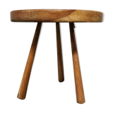 Tripod coffee table in solid wood