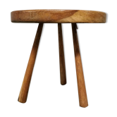 Tripod coffee table in solid wood