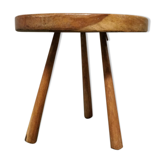 Tripod coffee table in solid wood