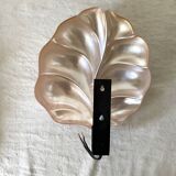 Pearly wall light by Laurent Rougier, 1970