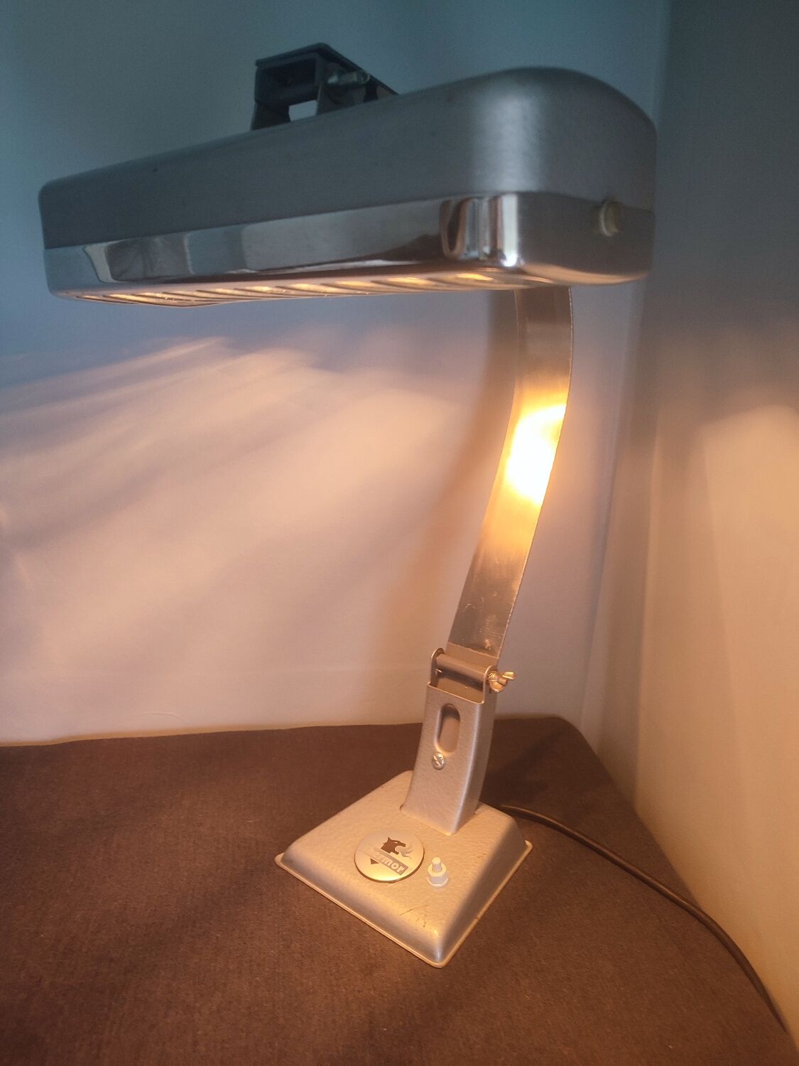 Thermor industrial style table lamp