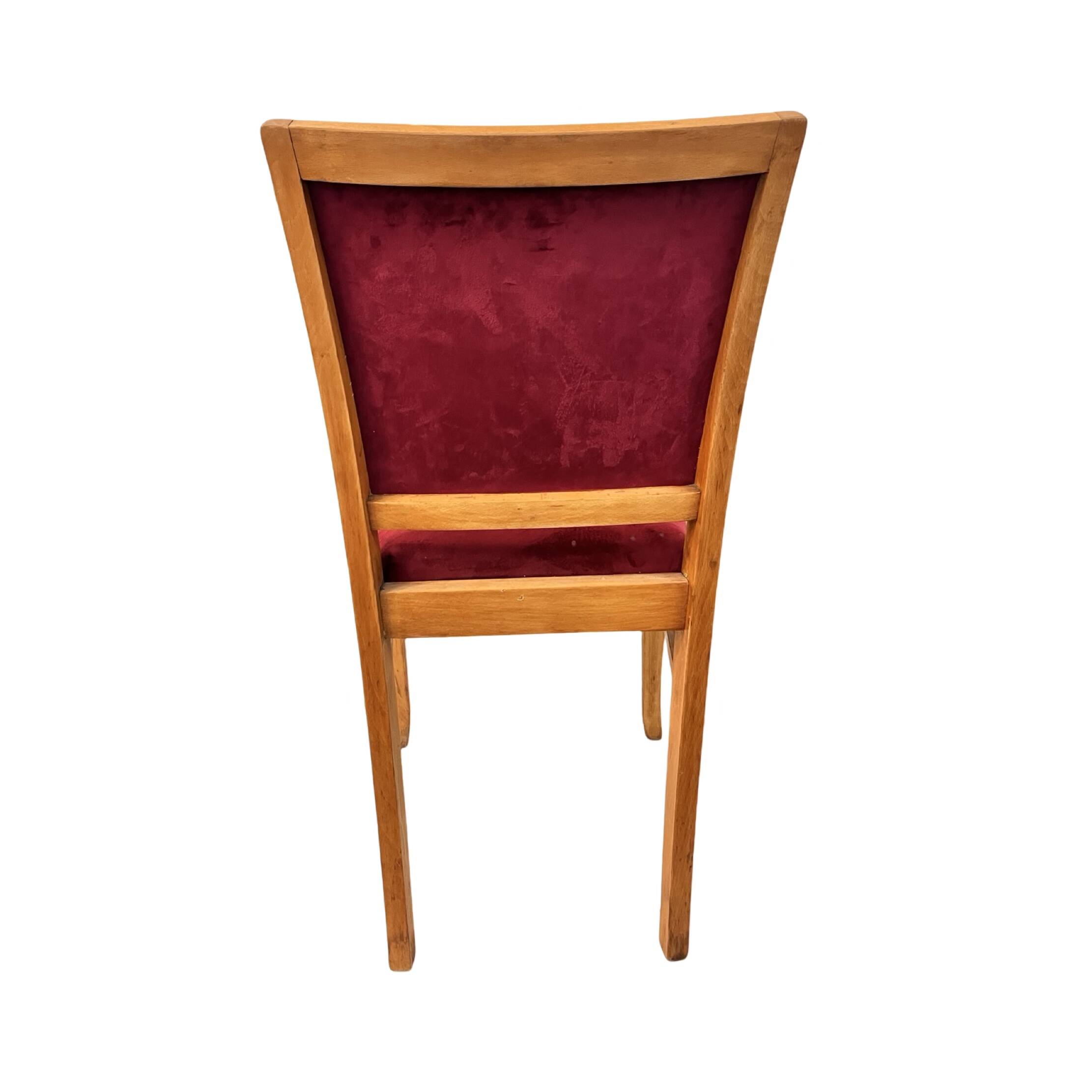 Upholstered chair, after renovation, Poland, 1950s