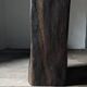 Old oak pedestal