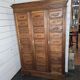 Old solid oak notary's cabinet
