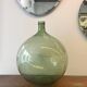 Fat demijohn in old blown glass