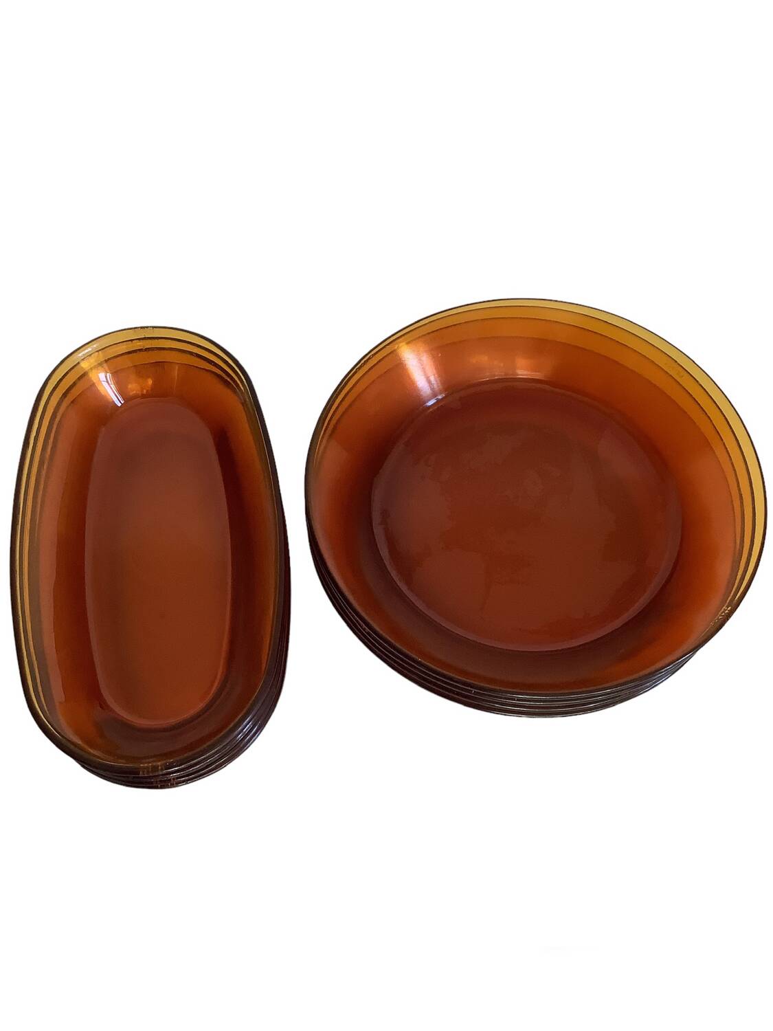 4 assiettes + 4 ramequins duralex