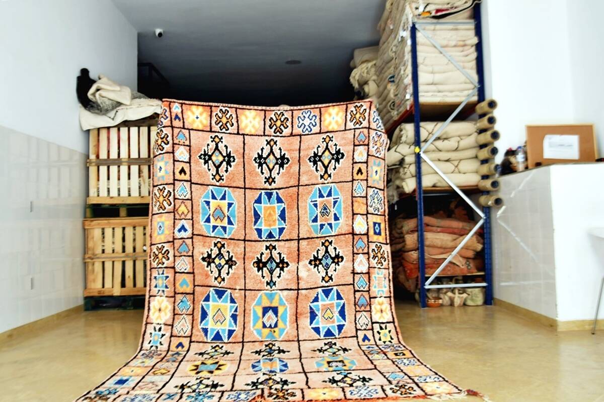Tapis berbère Boujaad Vintage