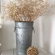 Vase de fleuriste en zinc
