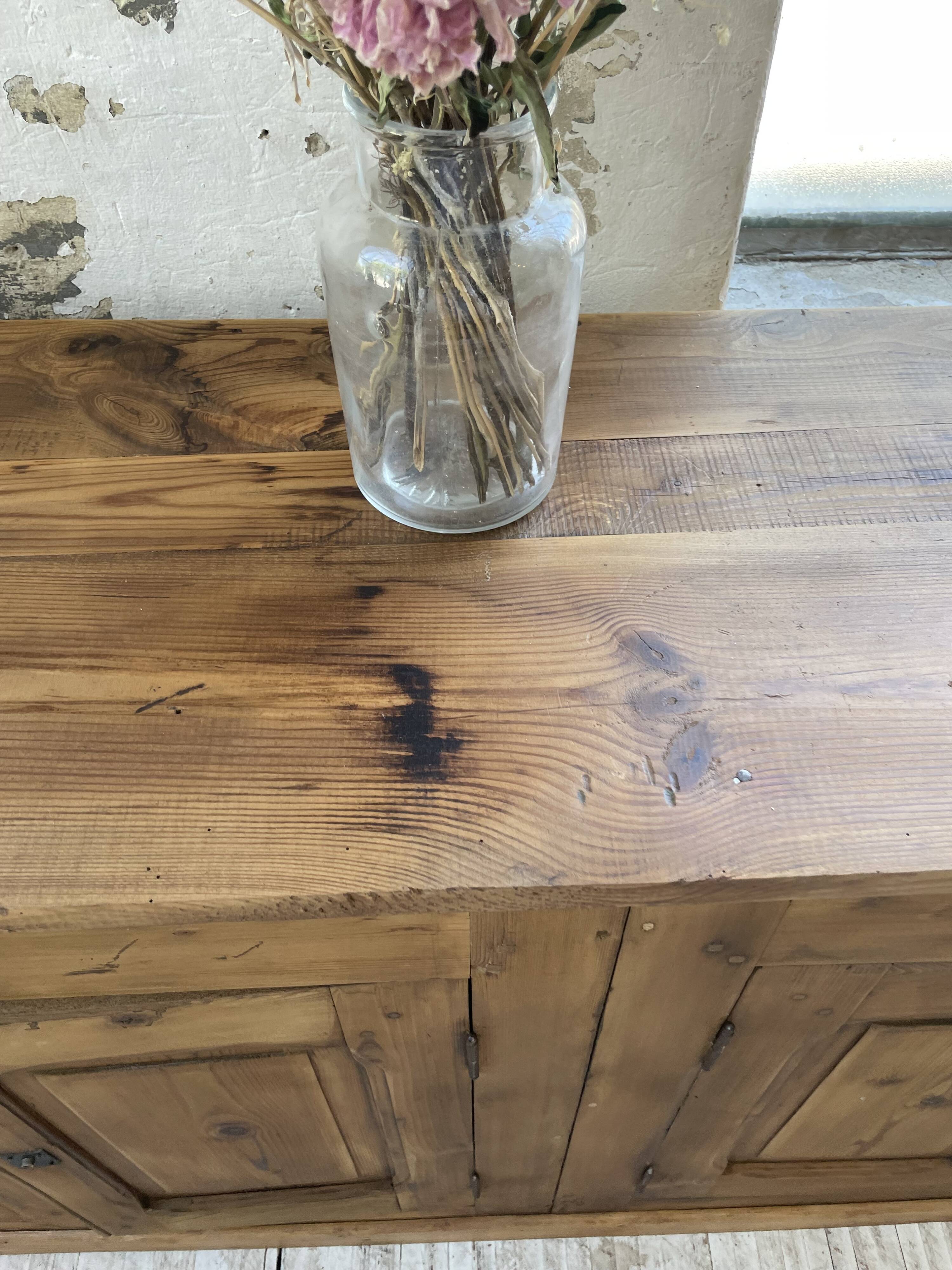 2m pine craft furniture sideboard