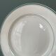 Set of 12 old flat plates in St Amand earthenware