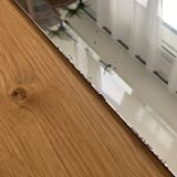 Large Art Deco beveled mirror
