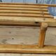 Wooden toboggan