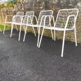 Armchairs with original cushions and Emu garden table model Rio 1966.