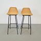 Bar Stools from Rohé Noordwolde, 1960, Set of 2