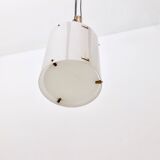 Adjustable Cylinder Pendant Mod. 437 by Tito Agnoli Produced by O-Luce, Ita