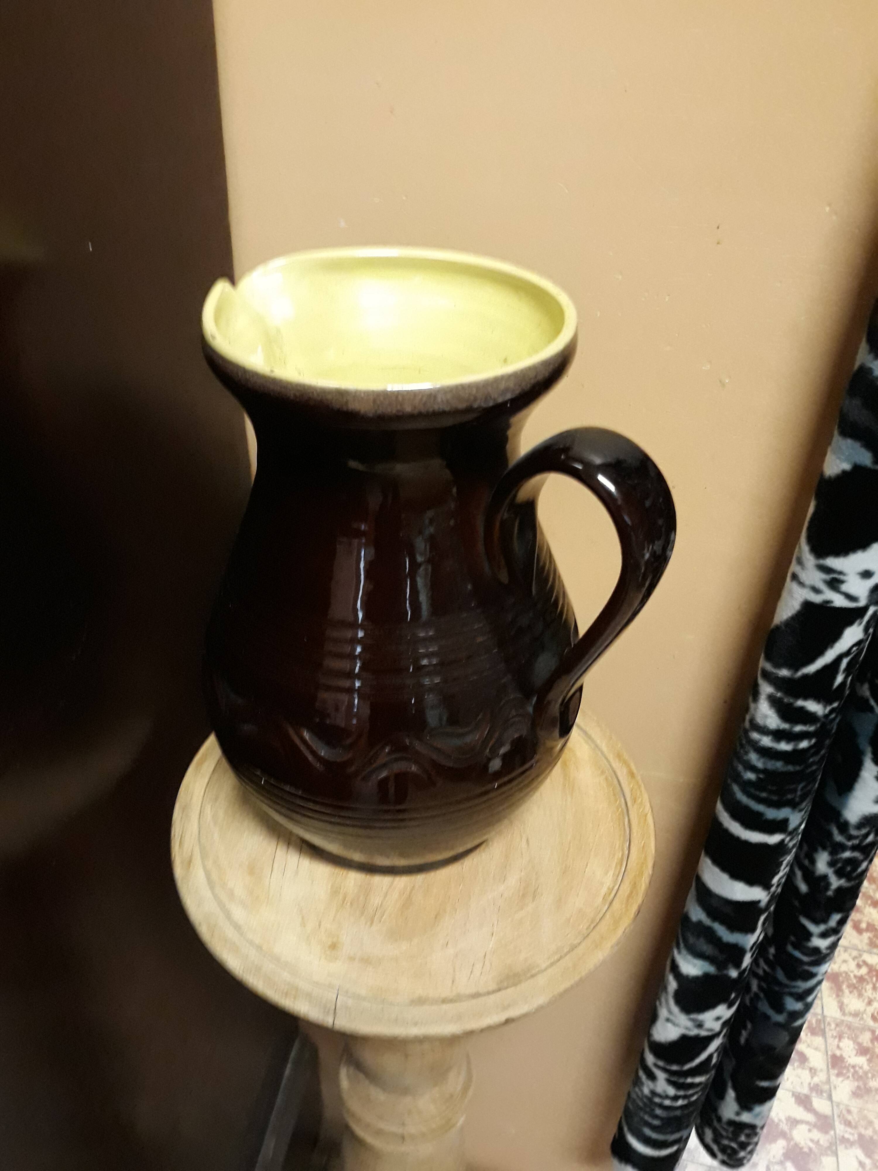 Vintage ceramic pitcher