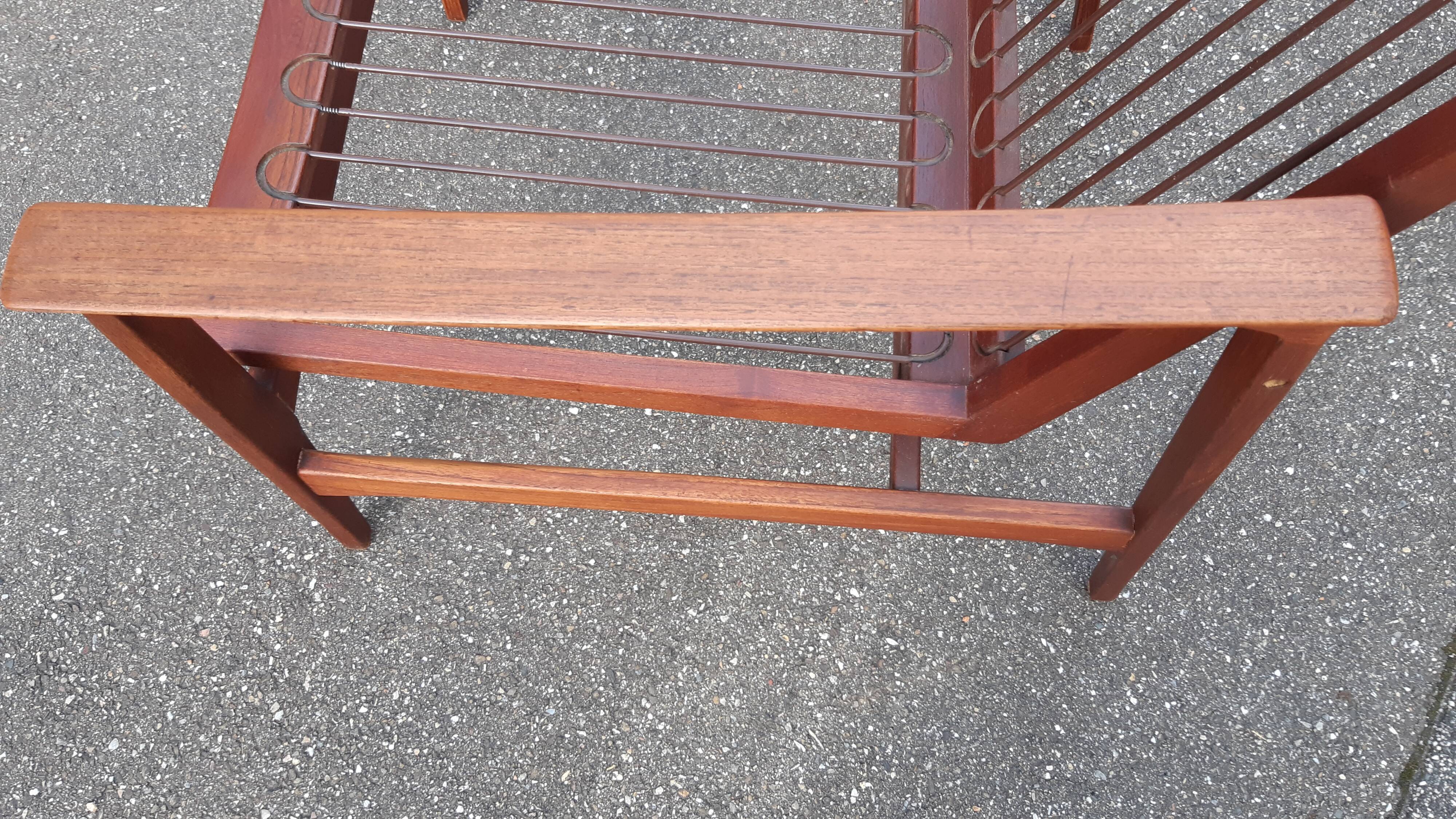 Scandinavian teak armchair 1960