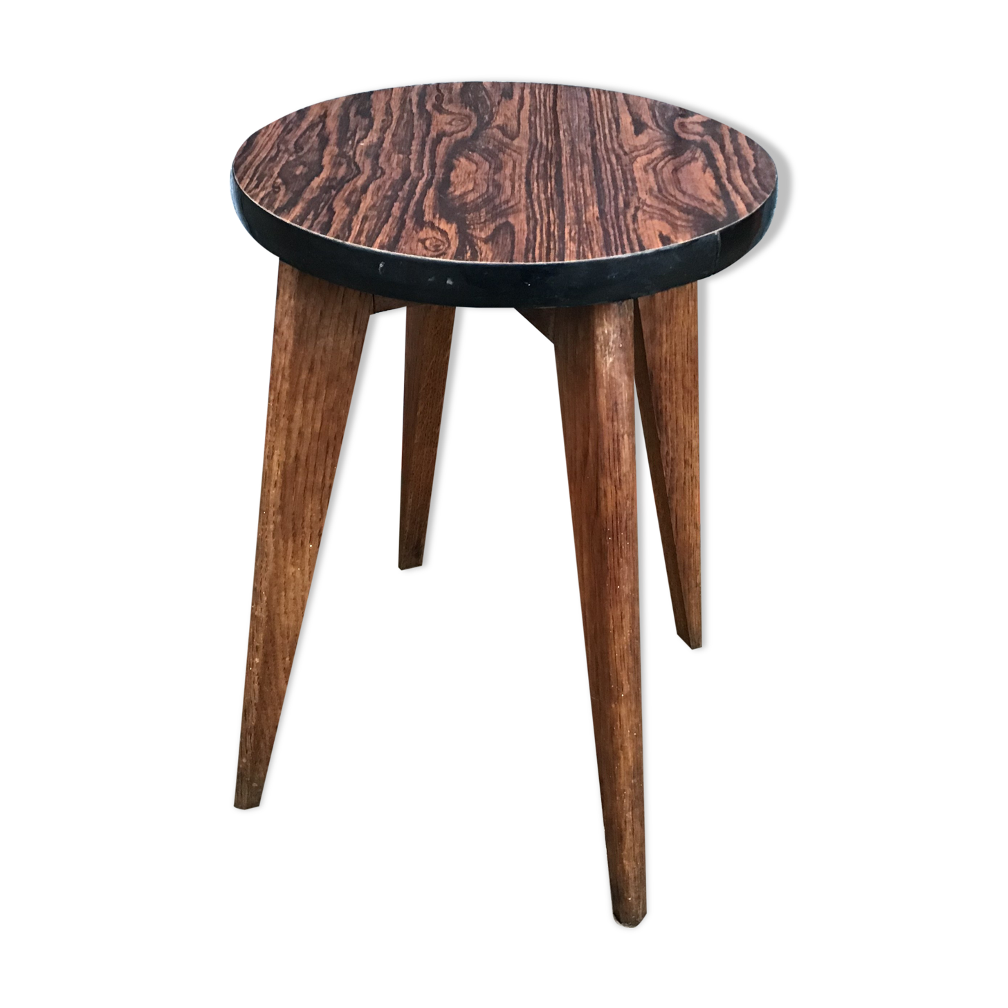 Small scandinavian vintage coffee table formica table