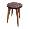 Guéridon formica petite table basse vintage scandinave