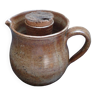 Stoneware jug.